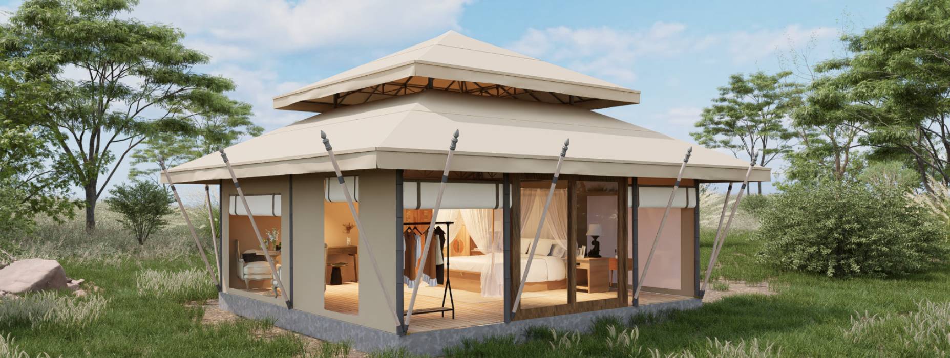 曲阜市户外野奢帐篷